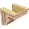 Ekena Millwork 7"W x 7"D x 7"H Wide Highland Rough Cedar Woodgrain TimberThane Corbel, Primed Tan CORUR07X07X07HLDRCPR - alternate 4